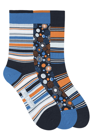 3 PAIRES - CHAUSETTES POUR HOMME - AU NOIR