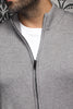 CHANDAIL EN LAINE MÉRINOS |  ESTEBAN, med grey