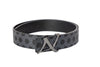 CEINTURE RÉVERSIBLE | SHELBY GUNMETAL, black