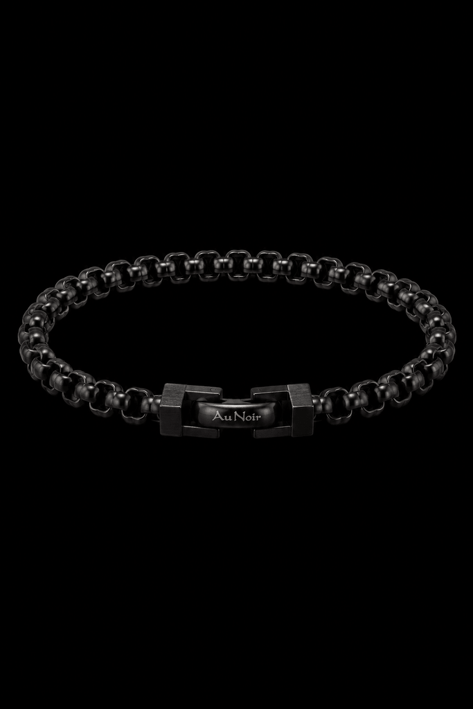 BRACELET HINT, Gunmetal - AU NOIR