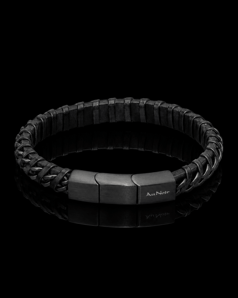 BRACELET IRON, Black - AU NOIR