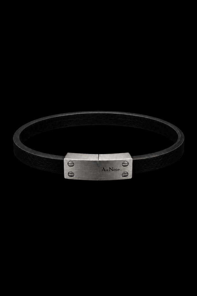 BRACELET LOOP, Black - AU NOIR