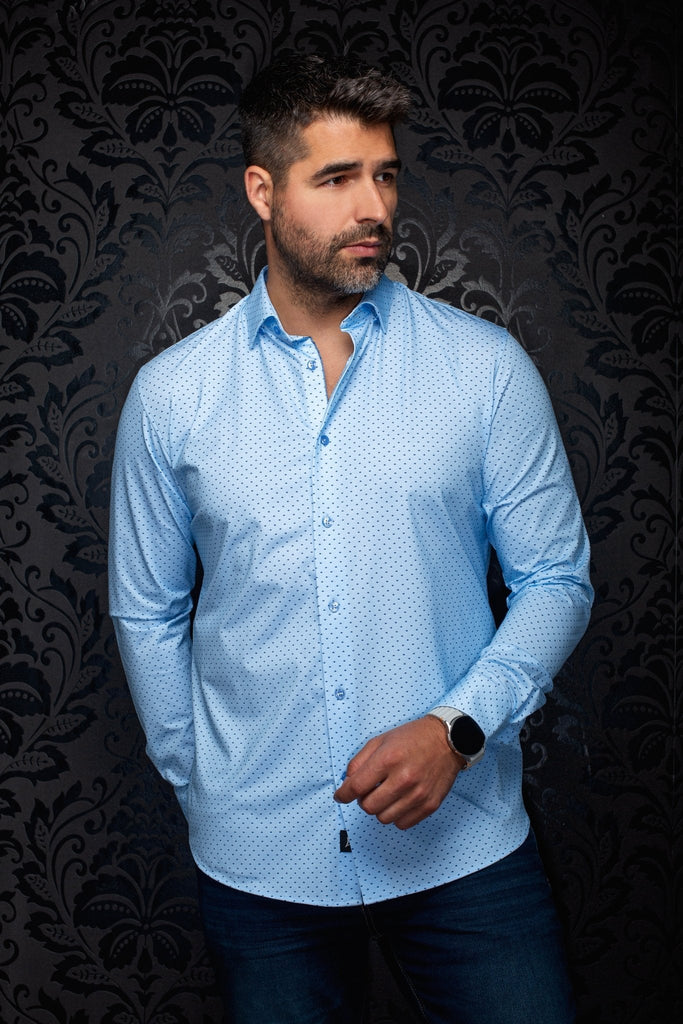Chemise | ALEXANDER-FAN, Light-Blue - AU NOIR