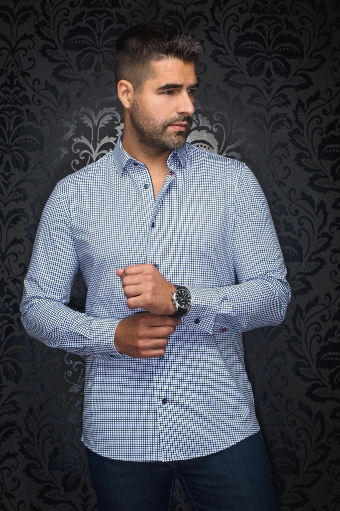 Chemise | ALEXANDER-WPC, navy - AU NOIR