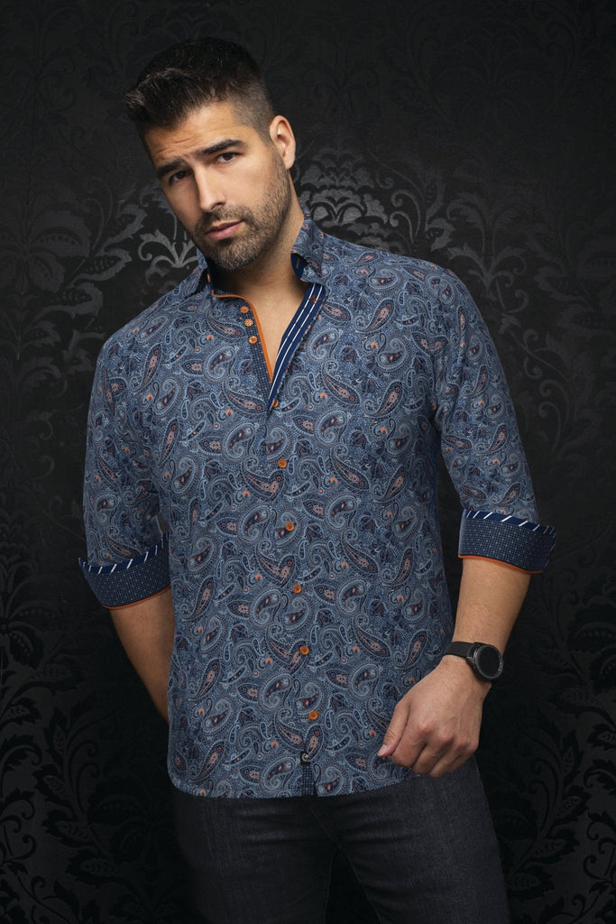 CHEMISE | ALTO, Navy - AU NOIR
