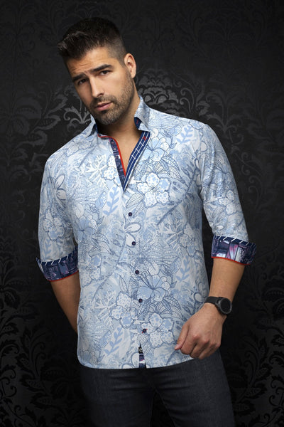 CHEMISE | ALVARADO, Light Blue - AU NOIR