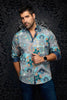 CHEMISE | ASHAR, AQUA GREEN - AU NOIR
