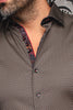 CHEMISE | BANGALORE, Black Beige - AU NOIR