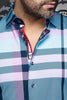 CHEMISE | BRAHMS, Light Blue - AU NOIR