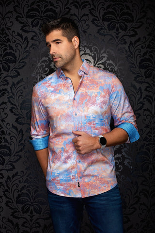 CHEMISE | BREEZE, Orange - AU NOIR
