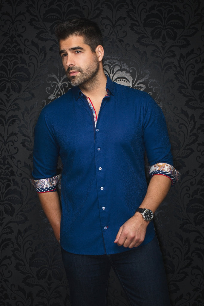 CHEMISE | CAPELLA, Navy - AU NOIR