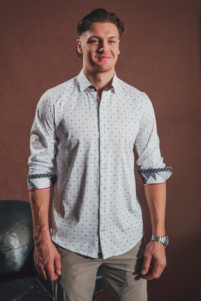 CHEMISE | CLYDE, White - AU NOIR