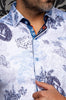 CHEMISE | DAWNSTONE, Blue - AU NOIR