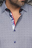 CHEMISE | FIERO, White Black - AU NOIR