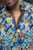 CHEMISE | FLORINA, Turquoise Multi - AU NOIR