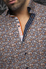 CHEMISE | HAYLO, Navy Orange - AU NOIR
