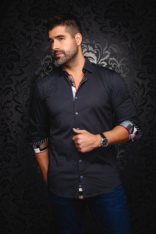 CHEMISE | HOUND, Black Olive - AU NOIR