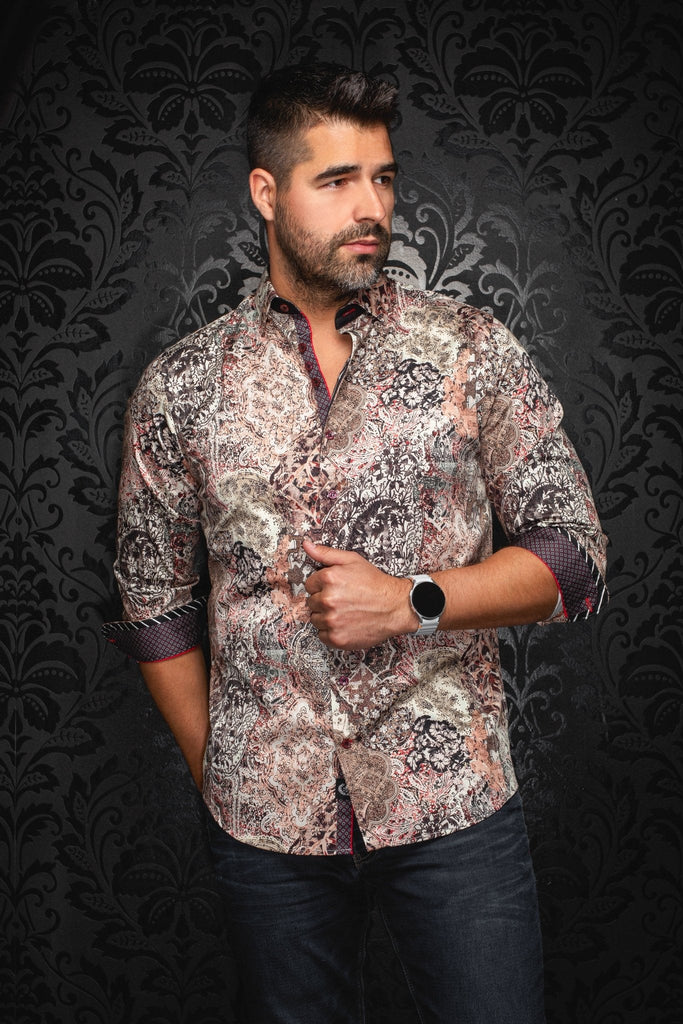CHEMISE | INDORE, Stone - AU NOIR