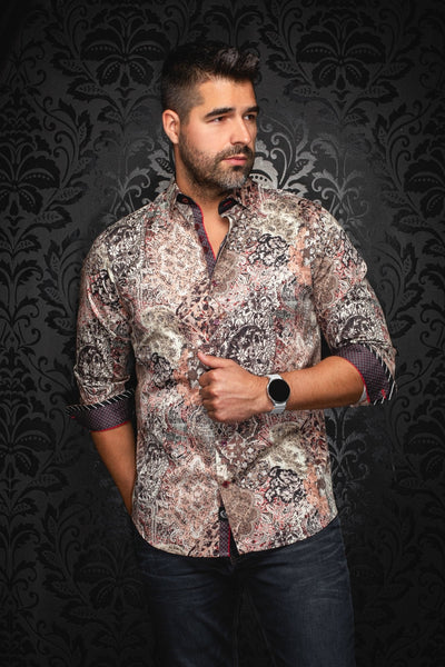 CHEMISE | INDORE, Stone - AU NOIR