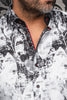 CHEMISE | JASPER, White Black - AU NOIR