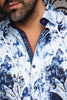 CHEMISE | JASPER, White blue - AU NOIR