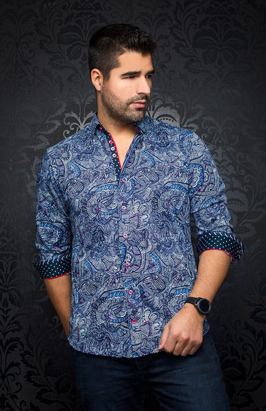 Chemise - KAHLO, Sky Blue - AU NOIR