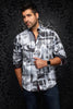 CHEMISE | LAJEDO, Grey - AU NOIR