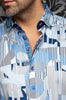 CHEMISE | LAJEDO, Light Blue - AU NOIR