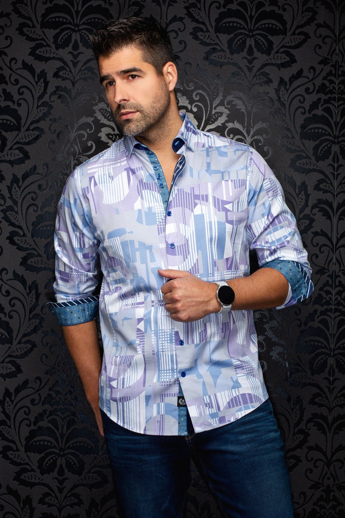 CHEMISE | LAJEDO, Lilac - AU NOIR
