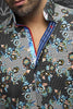 CHEMISE | LINERO, Black Teal - AU NOIR