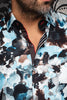 CHEMISE | MAGNUS, Turquoise - AU NOIR