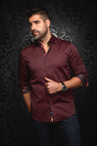 CHEMISE | NELUMBO, Red - AU NOIR
