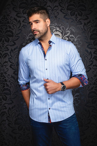 CHEMISE | OPTIMUS, Light Blue - AU NOIR
