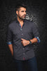 CHEMISE | SUNDANCE, Black Grey - AU NOIR