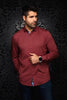 CHEMISE | SUNDANCE, Burgundy - AU NOIR