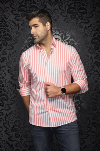 CHEMISE | TELLY, Coral - AU NOIR