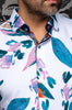 CHEMISE | VINEHAVEN, White Teal - AU NOIR