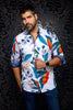 CHEMISE | VINEHAVEN, White Teal - AU NOIR