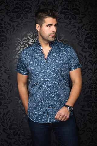 Manches Courtes | ALFIERI, Navy - AU NOIR