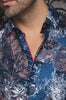 MANCHES COURTES EXTENSIBLE | MARENGO, Navy Tobacco - AU NOIR