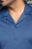 Manches Courtes Flat Collar | DRYSCAPE, Navy - AU NOIR