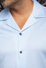 Manches Courtes Flat Collar | KAYANTA, Blue - AU NOIR