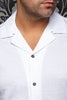 Manches Courtes Flat Collar | MAHO, White - AU NOIR