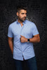 MANCHES COURTES NYLON | GALVIN, Light Blue - AU NOIR