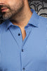 MANCHES COURTES NYLON | GENOVA, Navy - AU NOIR