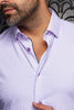 MANCHES COURTES NYLON | NICK GEO, Lavender - AU NOIR