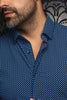 MANCHES LONGUES NYLON | NICOLAS CUBE, Navy - AU NOIR
