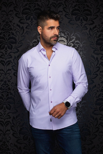 MANCHES LONGUES NYLON | NICOLAS GEO, Lavender - AU NOIR