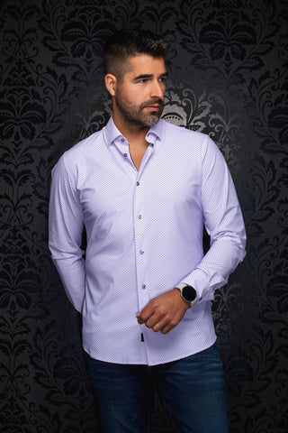 MANCHES LONGUES NYLON | NICOLAS GEO, Lavender - AU NOIR
