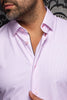MANCHES LONGUES NYLON | NICOLAS STRP, Pink - AU NOIR